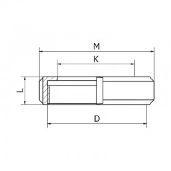 Nut for DIN 11864-1 fitting - SOFRA INOX