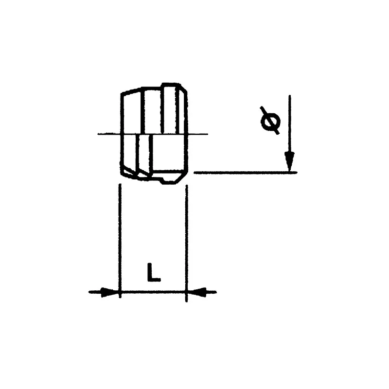 DIN 2353 ring - stainless steel 316 - SOFRA INOX