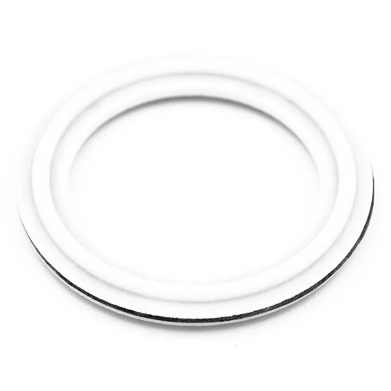 Jacketed gasket for ISO clamp fitting in PTFE-EPDM or PTFE-FKM or PTFE-Silicone - SOFRA INOX