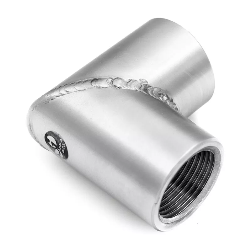 Welded female-female elbow - gas thread - 316L - - SOFRA-INOX