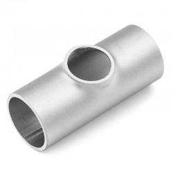 ISO reduced tee without sleeve - stainless steel 316L - Weld-on accessories - SOFRA-INOX