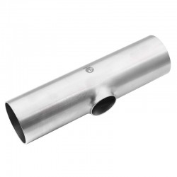 SMS reduced extuded tee - 316L stainless steel - SOFRA INOX