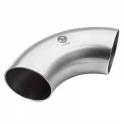 Coude SMS 90° 1,5D SPD inox 316L - SOFRA INOX