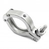 Clamp collar in stainless steel 304 with domed hexagonal nut for SMS standard clamp connection - SOFRA INOX
