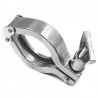 Clamp DIN 32676, with standard nut, in stainless steel 304 - SOFRA INOX