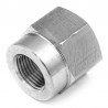 Female-female reducer with gas thread - stainless steel 316L - EN 10272 - SOFRA-INOX