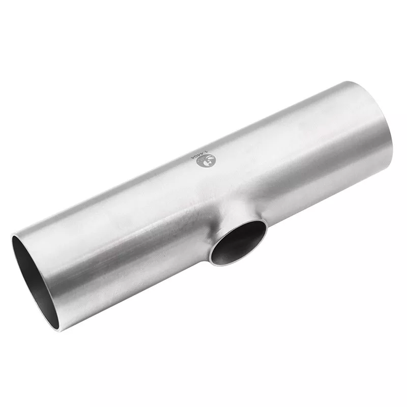 SMS reduced extuded tee  - 304L stainless steel - SOFRA INOX