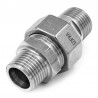 Double seal union - Male Male - Octagonal nut - Gas thread - T06 Series - SOFRA INOX