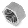 Female hexagonal plug - NPT thread - stainless steel 316L - EN 10272 - SOFRA-INOX