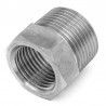 Female reduction with NPT thread - stainless steel 316L - EN 10272 - SOFRA-INOX