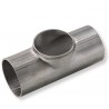 Metric tee without rolled sleeve welded - stainless steel 304L - Welding accessories - SOFRA-INOX