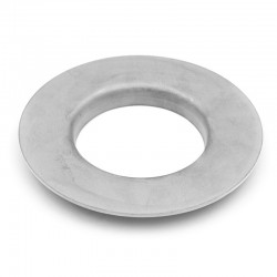 Thin ISO pressed collar - thickness 2.9mm/3mm - Type 33 - 316L - SOFRA INOX