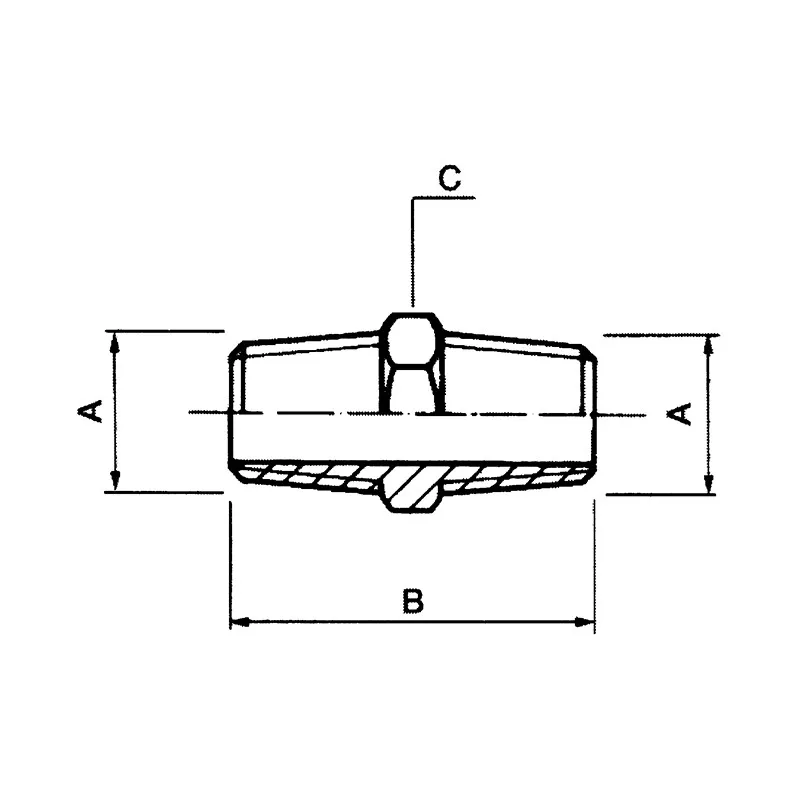 Nipplo NPT Filettato Maschio In Acciaio Inox 304 (2, 3/4 - Foto 11