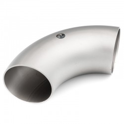 Wine elbow Macon standard SPD (without straight part), 90°, bending radius 1.5D, machined in stainless steel 316L (1.4404)