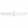Joint clamp ISO en EPDM noir pour raccord clamp ISO - SOFRA INOX