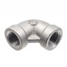 Elbow 90° female molded - Gas thread - stainless steel 316 - SOFRA-INOX