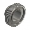 DIN 11864-1Form B short threaded part for ISO pipe - 316L - SOFRA INOX