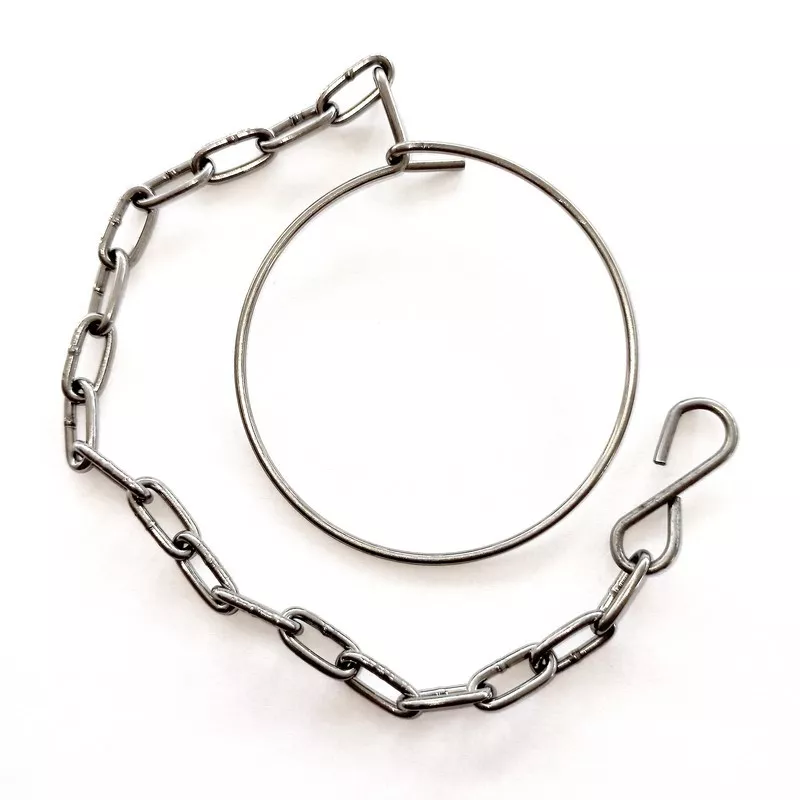 30 cm chain with ring diameter 62 for SMS blank nut - SOFRA INOX