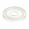 ISO mini clamp gasket translucent silicone - SOFRA INOX