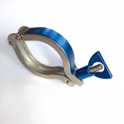 Collier clamp ISO en inox 304 avec revêtement en céramique
