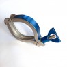 Collier clamp DIN 32676 en inox avec revêtement en céramique : SOFRA INOX