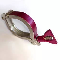 Collier clamp ISO en inox 304 avec revêtement en céramique