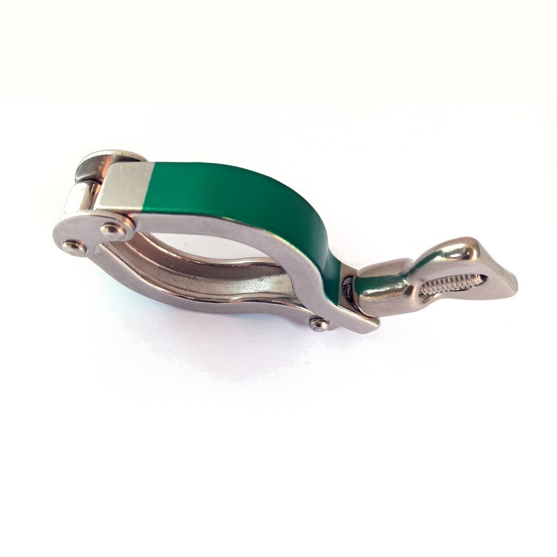 Collier clamp DIN 32676 avec revêtement en céramique et écrou standard
