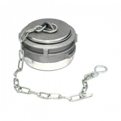 Guillemin symmetrical cap with lock and chain - SOFRA INOX