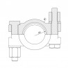 High pressure collar for DIN 32676 Clamp fitting - SOFRA INOX