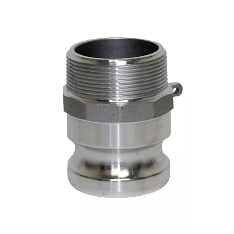 Adaptateur mâle type F - raccord rapide à cames inox 316 - SOFRA-INOX