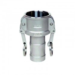 Grooved coupling type C - Camlock stainless steel 316 - SOFRA-INOX