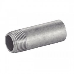 Male tip - NPT thread - Schedule 80 - 316L - Piping accessory 3000 Series LBS - SOFRA-INOX