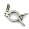 Collier clamp ISO  à ressort en inox 304 pour installation pharmaceutique - SOFRA INOX