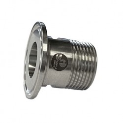 Ferrule Clamp with tapered male thread for the pharmaceutical industry - SOFRA INOX