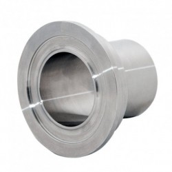 Female CLAMP ferrule DIN 11864-3 Form A for ASME pipe : SOFRA INOX