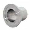 Female CLAMP ferrule DIN 11864-3 Form A for ASME pipe : SOFRA INOX