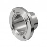 Male flange DIN 11864-2 for ASME pipe 316L stainless steel - SOFRA INOX