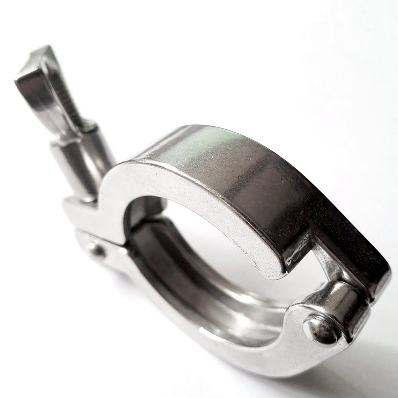 Collier Clamp standard en inox 304 pour raccord pharmaceutique : SOFRA INOX