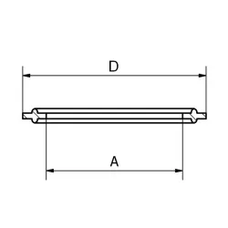 Joint jaquette PTFE/EPDM  pour raccord Clamp ASME-BPE : SOFRA INOX