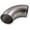Metric elbow 1,5D 90° - stainless steel 316L - Weld-on accessories - SOFRA-INOX