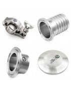 SMS Clamp fitting parts 316L